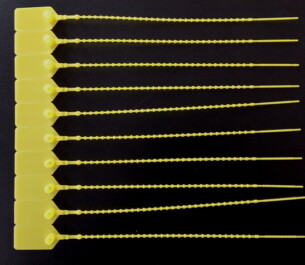 Verzegelband L 190 label 60×30, geel