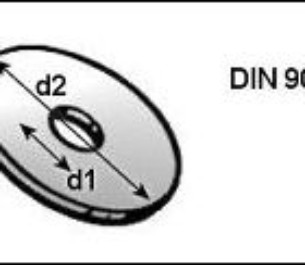 Sluitring Carrosserieringen – DIN9021-4,3-100VZ